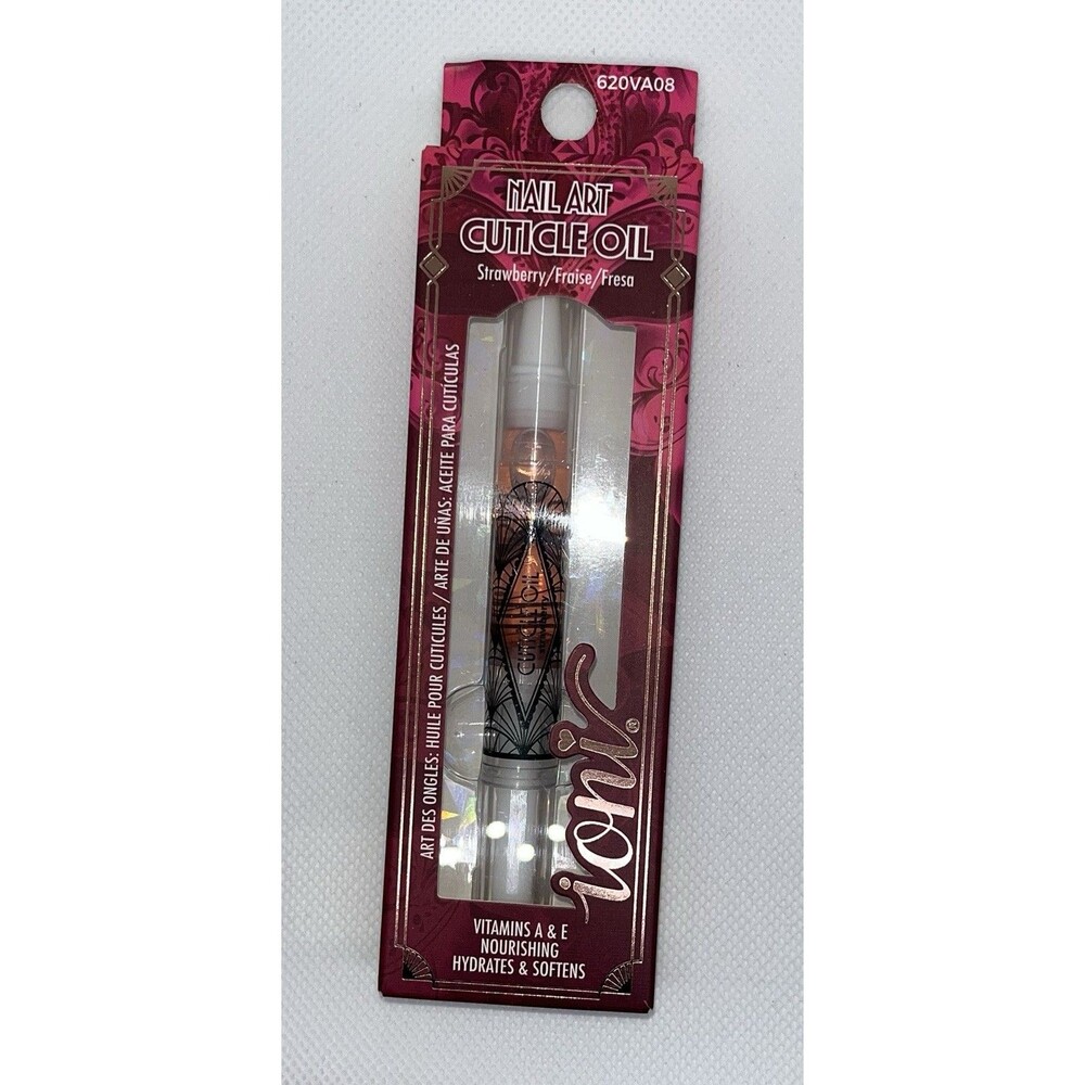 Ioni Vitamin A&E Nail Art Cuticle Oil Hydrates Softens Full Size 0.16 oz. / 5 ml